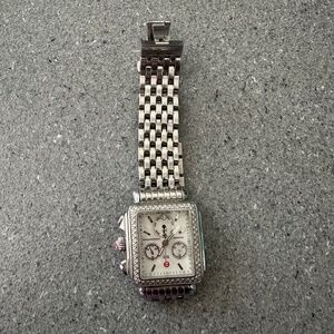 Michele Diamond Deco Watch